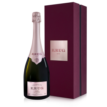 Krug - Rosé - Bouteille (75cl) in luxe geschenkdoos
