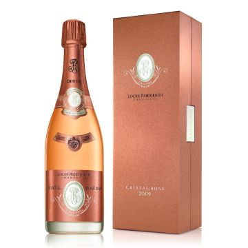 Louis Roederer - Cristal rosé (2008) - Bouteille (75cl) in luxe geschenkdoos
