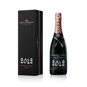 Moet & Chandon - GV Rosé Chalk (2012) - Bouteille (75cl) in luxe geschenkdoos