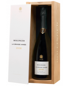 Bollinger - La Grande Année Brut (2008) - Bouteille (75cl) in luxe geschenkdoos