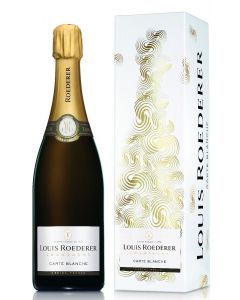 Louis Roederer - Carte Blanche Demi Sec - Bouteille (75cl) in luxe geschenkdoos